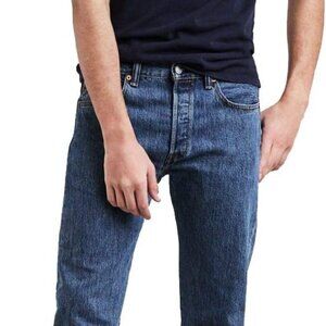 Men's Regular Fit Levi's 501 Red Tab Jeans Denim Button Fly